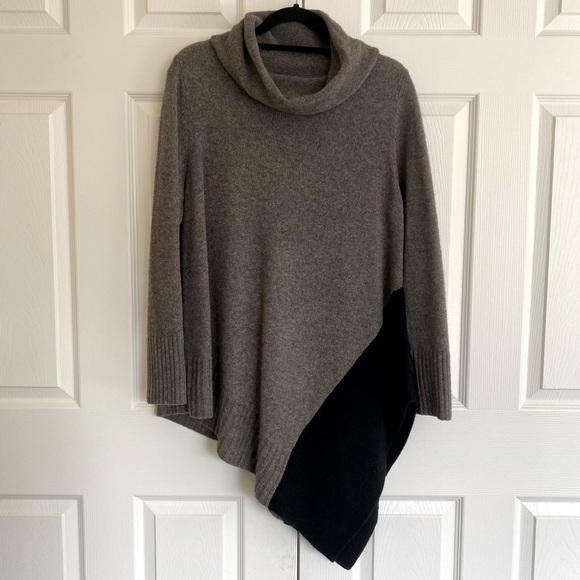Eileen Fisher Sweaters - Eileen Fisher Turtleneck Asymmetrical Sweater